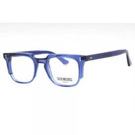   Cutler and Gross CGOP138249 szemüvegkeret RUSSIAN kék / clear demo lencsék Unisex férfi női