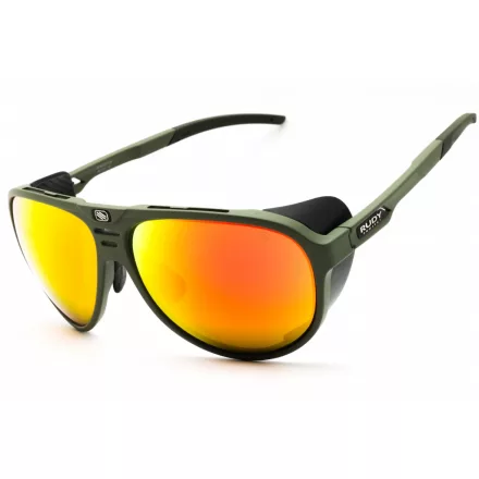 Rudy Project SP814013 napszemüveg olivazöld M.- MLS narancssárga férfi
