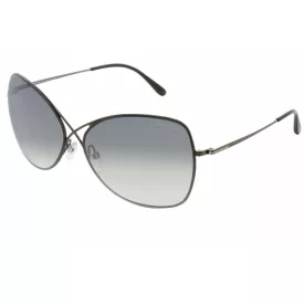   Tom Ford FT0250 napszemüveg csillógó Gumetal / füstszürke Mirror női
