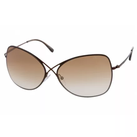 Tom Ford FT0250 napszemüveg csillógó barna / barna gradiens  női