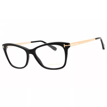 Tom Ford FT5353 szemüvegkeret csillógó fekete / Clear lencsék női