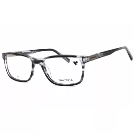   Nautica N8177 szemüvegkeret sötét szürke HORN/Clear demo lencsék férfi