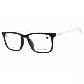   Nautica N8183 szemüvegkeret matt fekete/Clear demo lencsék férfi