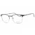 Nautica N7343 szemüvegkeret matt sötét szürke/Clear demo lencsék férfi
