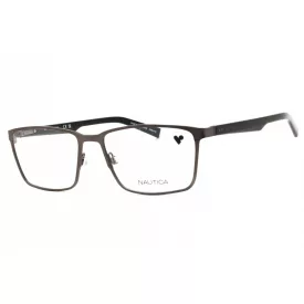   Nautica N7323 N szemüvegkeret matt szürke/Clear demo lencsék férfi