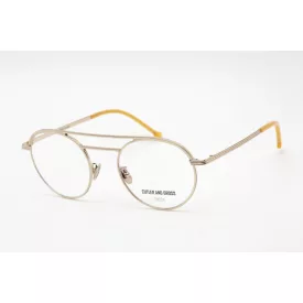   Cutler and Gross CG1269 szemüvegkeret ezüst/sárga/fém / Clear demo lencsék férfi