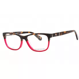   Kate Spade Myrna szemüvegkeret sötét barna bordó / Clear demo lencsék női