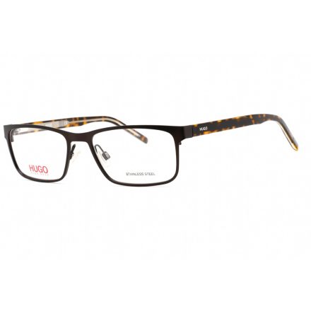 HUGO HG 1005 szemüvegkeret matt barna barna/Clear demo lencsék férfi