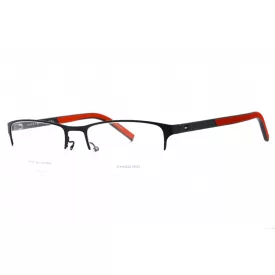 Tommy Hilfiger Th 1577/F szemüvegkeret matt kék férfi