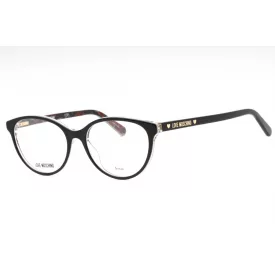   Moschino Love MOL525 szemüvegkeret fekete/Clear demo lencsék női
