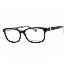   Kate Spade KARIANE/F szemüvegkeret fekete rózsaszín / Clear demo lencsék női