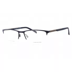   Tommy Hilfiger TH 1692 szemüvegkeret matt kék ruténium/Clear demo lencsék férfi