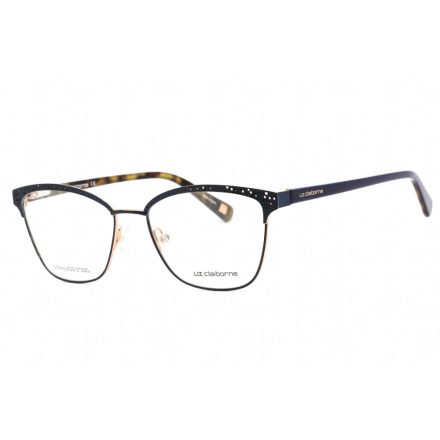 Liz Claiborne L 651 szemüvegkeret félig matt Navy / Clear lencsék női