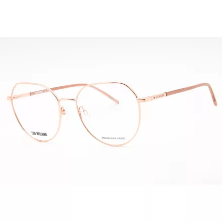 Moschino Love MOL560 szemüvegkeret arany COPPER/Clear demo lencsék női