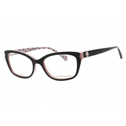 Kate Spade ARABELLE szemüvegkeret fekete rózsaszín/Clear demo lencsék női