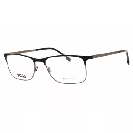 Hugo Boss BOSS 1186 szemüvegkeret matt fekete sötét ruténium / Clear demo lencsék férfi