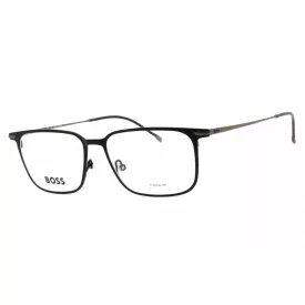   Hugo Boss BOSS 1253 szemüvegkeret MTT fekete/Clear demo lencsék férfi