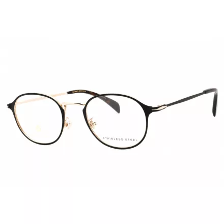 David Beckham DB 7055 szemüvegkeret matt fekete arany/clear demo lencsék férfi