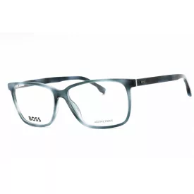   Hugo Boss BOSS 1300/U szemüvegkeret kék barna/clear demo lencsék férfi