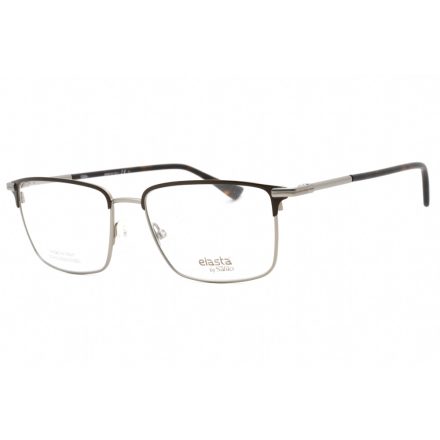 Elasta E 7248 szemüvegkeret sötét barna / Clear demo lencsék férfi