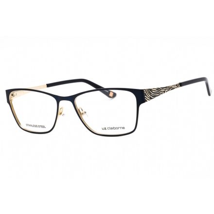 Liz Claiborne L 665 szemüvegkeret félig matt Navy /Clear demo lencsék női