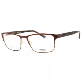   Elasta E 3123 szemüvegkeret matt barna bézs / Clear lencsék férfi