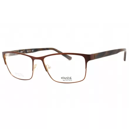 Elasta E 3123 szemüvegkeret matt barna bézs / Clear lencsék férfi