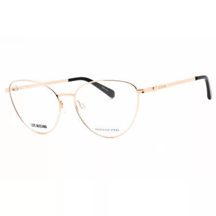 Moschino Love MOL587 szemüvegkeret arany COPPER/Clear demo lencsék férfi
