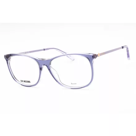 Moschino Love MOL589 szemüvegkeret VIOLET LILAC/Clear demo lencsék női