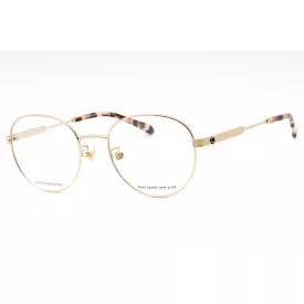   Kate Spade JALISA/F szemüvegkeret arany barna rózsaszín/Clear demo lencsék női