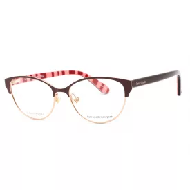   Kate Spade EMELYN szemüvegkeret bordó/Clear demo lencsék női