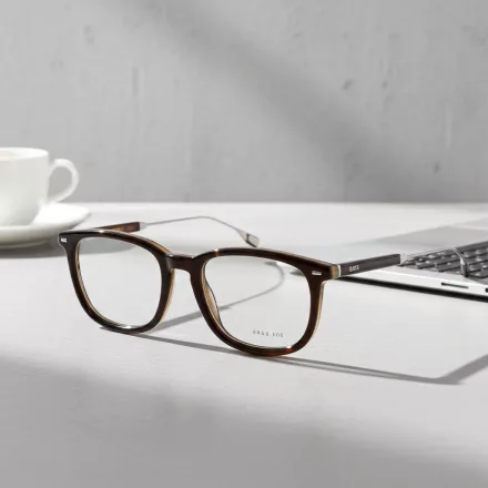 Hugo Boss BOSS 1359/BB szemüvegkeret barna/Clear demo lencsék férfi