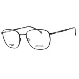   Hugo Boss BOSS 1415 szemüvegkeret matt fekete/Clear demo lencsék férfi