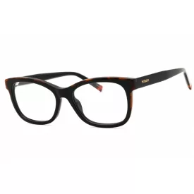   Missoni MIS 0090 szemüvegkeret BLK barna/Clear demo lencsék női
