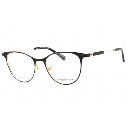 Kate Spade LIDA/G szemüvegkeret arany fekete / Clear demo lencsék női