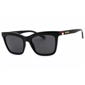   Moschino Love MOL057/S napszemüveg fekete/füstszürke szürke női