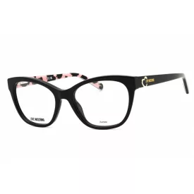   Moschino Love MOL598 szemüvegkeret PKBKPTTRN/Clear demo lencsék női
