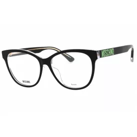  Moschino MOS625/F szemüvegkeret fekete CRY/Clear demo lencsék  női