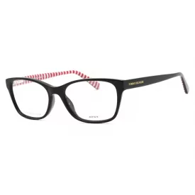   Tommy Hilfiger TH 2008 szemüvegkeret CHERRY PTT fekete / clear demo lencsék női