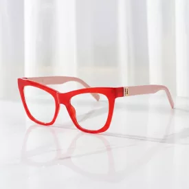   Marc Jacobs MARC 649 szemüvegkeret piros rózsaszín / Clear lencsék női