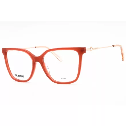 Moschino Love MOL612 szemüvegkeret BRICK/Clear demo lencsék  női
