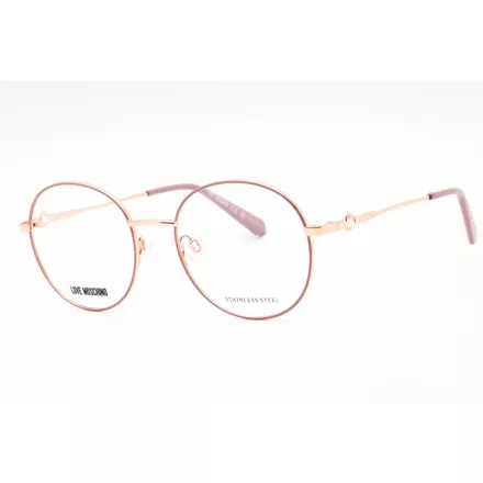 Moschino Love MOL617/TN szemüvegkeret Nude barna/Copper arany/Clear demo lencsék női