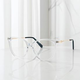   Moschino Love MOL618/TN szemüvegkeret átlátszó Azure kék/Clear demo lencsék női