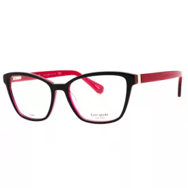   Kate Spade BELEN szemüvegkeret fekete / Clear demo lencsék női