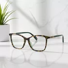 Banana Republic BR 220 szemüvegkeret olivazöld barna /Clear demo lencsék női