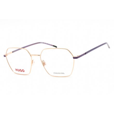 HUGO HG 1279 szemüvegkeret arany Violet / Clear lencsék női