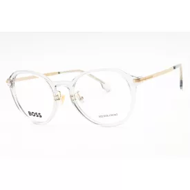   Hugo Boss BOSS 1615/F szemüvegkeret szürke arany/Clear demo lencsék férfi