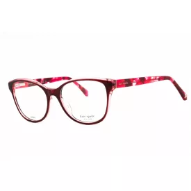   Kate Spade ROSALIND/G szemüvegkeret átlátszó piros On rózsaszín/Clear demo lencsék női