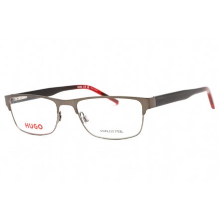 HUGO HG 1263 szemüvegkeret sötét ruténium szürke / Clear lencsék férfi