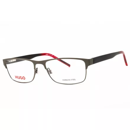 HUGO HG 1263 szemüvegkeret sötét ruténium szürke/Clear demo lencsék férfi
